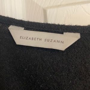 Elizabeth Suzann 100% Wool Black Tunic